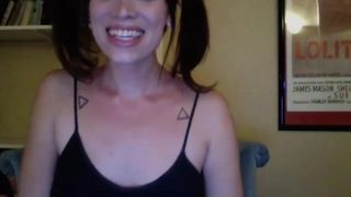 La hermosa sonrisa de ts camgirl kikihart