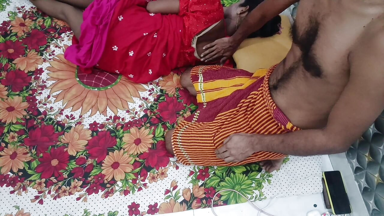 Indian Bhabhi Red Traditional Dress Intimate Sex with Devar - Homemade