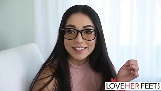 Nerdy Latina Madison Wilde Loves Getting Rammed Hard