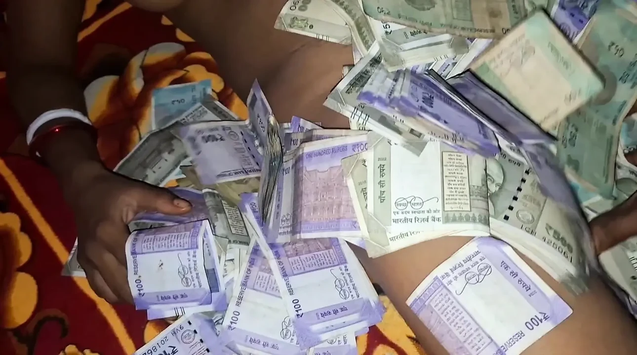 Lucky Servant fucked Madam and made her happy for money received