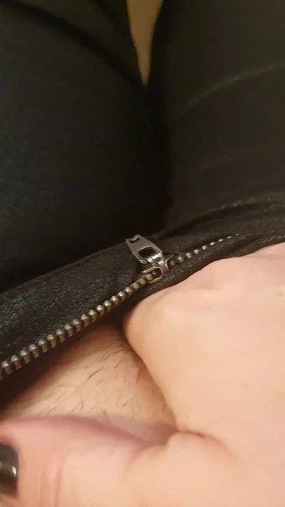 touching her pussy in the office