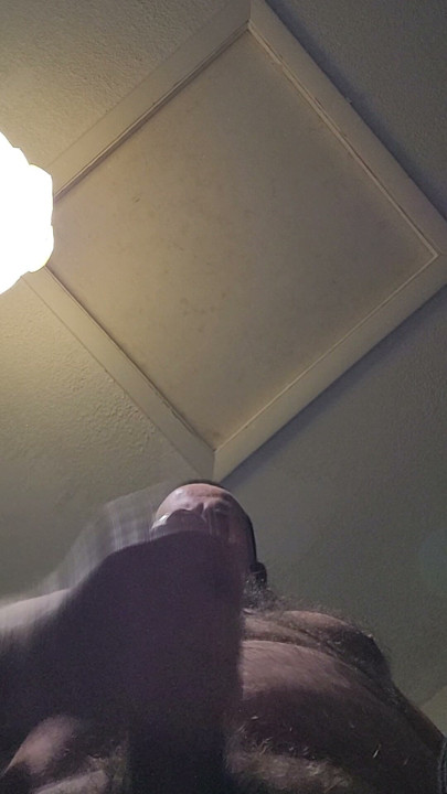 Me shooting a thick load