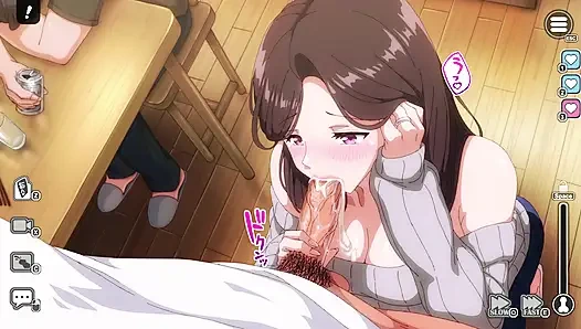 Aldatan üvey anne kocasını hentai üvey oğluyla aldatıyor -kinjo no hitozuma