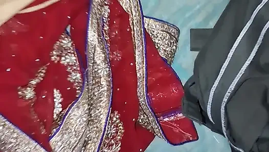 Hintli kadın suhagrat kocası