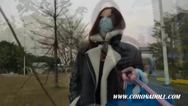 Rubber Doll Alone Outdoors