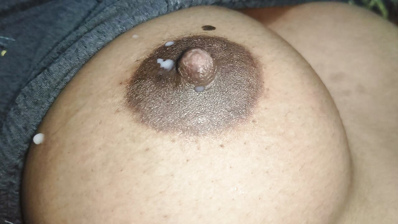She took off her sister-in-law's clothes and squeezed her breasts and milked her
