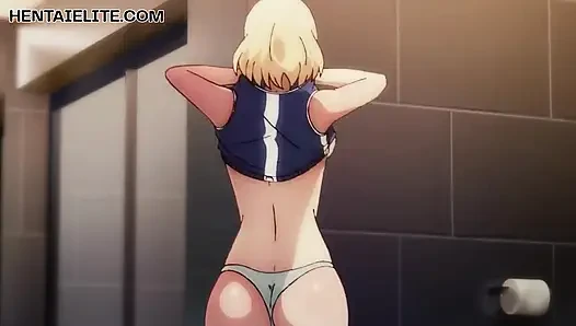 Sapık çift ateşli duşta seks - animasyon (hentai)
