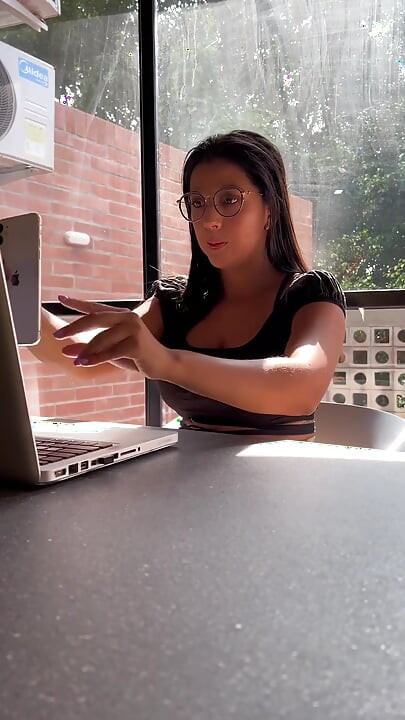 Hot Video Call with My Boss