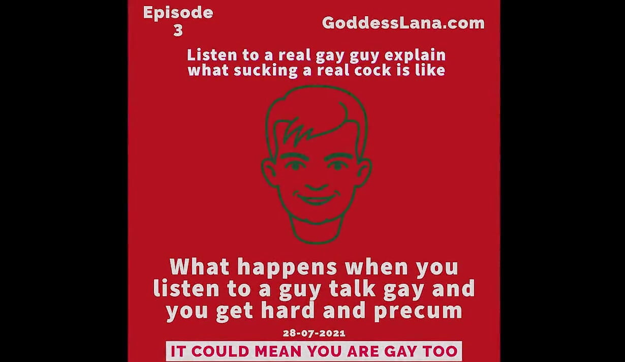 Episode 3 that moment you cum listening to a guy talk gay and you realize you might be gay too