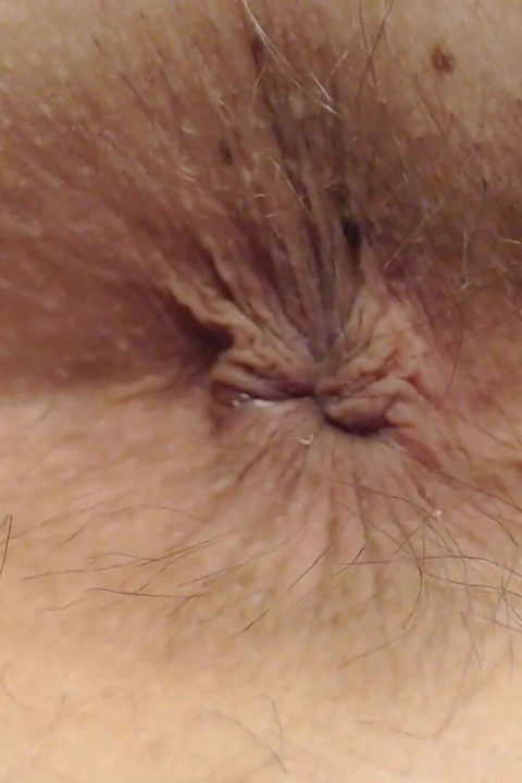 Tight asshole spread