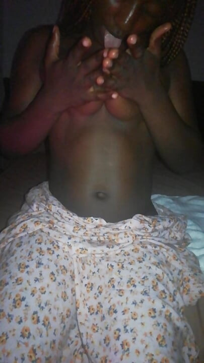 Hot Amature Homemade  African  Ebony Oiled Teen Big Tits Dancing Sexy Body  POV