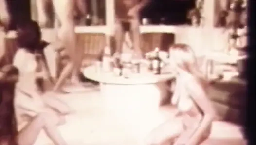 Сумасшедший винтажный лесбийский секс