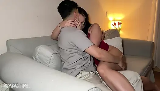 My roommate was mad at her boyfriend and wanted me to fuck her