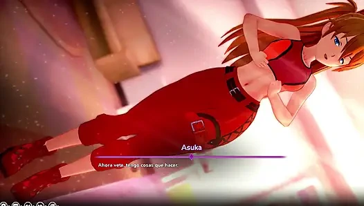 My Hentai Fantasy - The Deal With Asuka From Evangelion To Fuck Her Pink Pussy