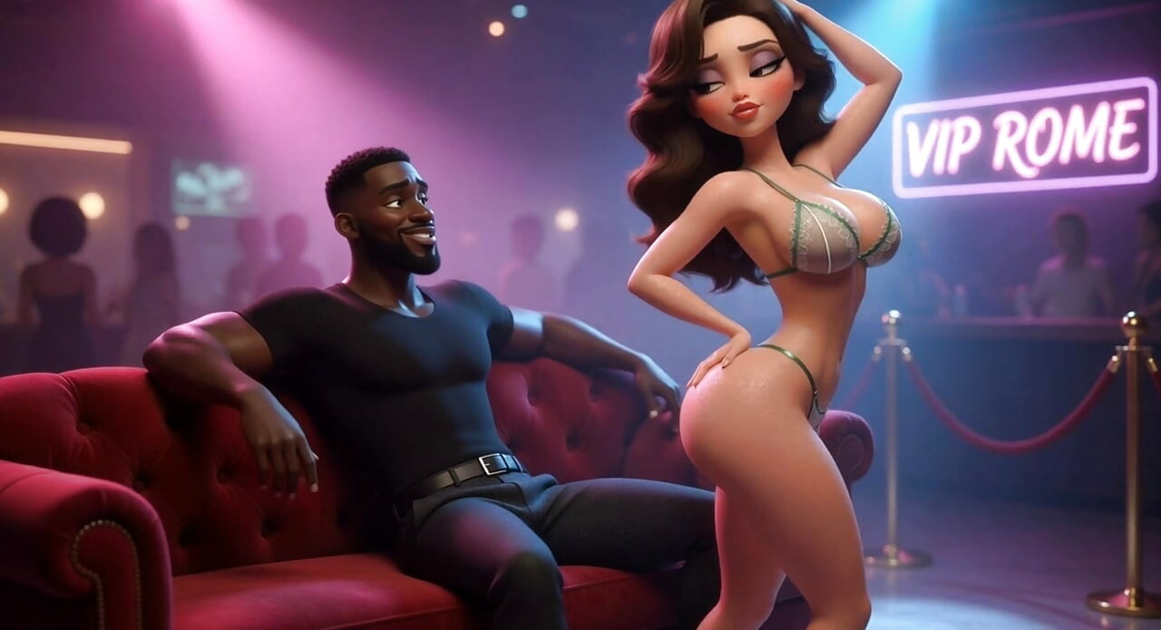 Ep9-From Chubby & Ignored to Curvy Cock Tease-Wife in Emerald Micro Bikini With a handsome black man