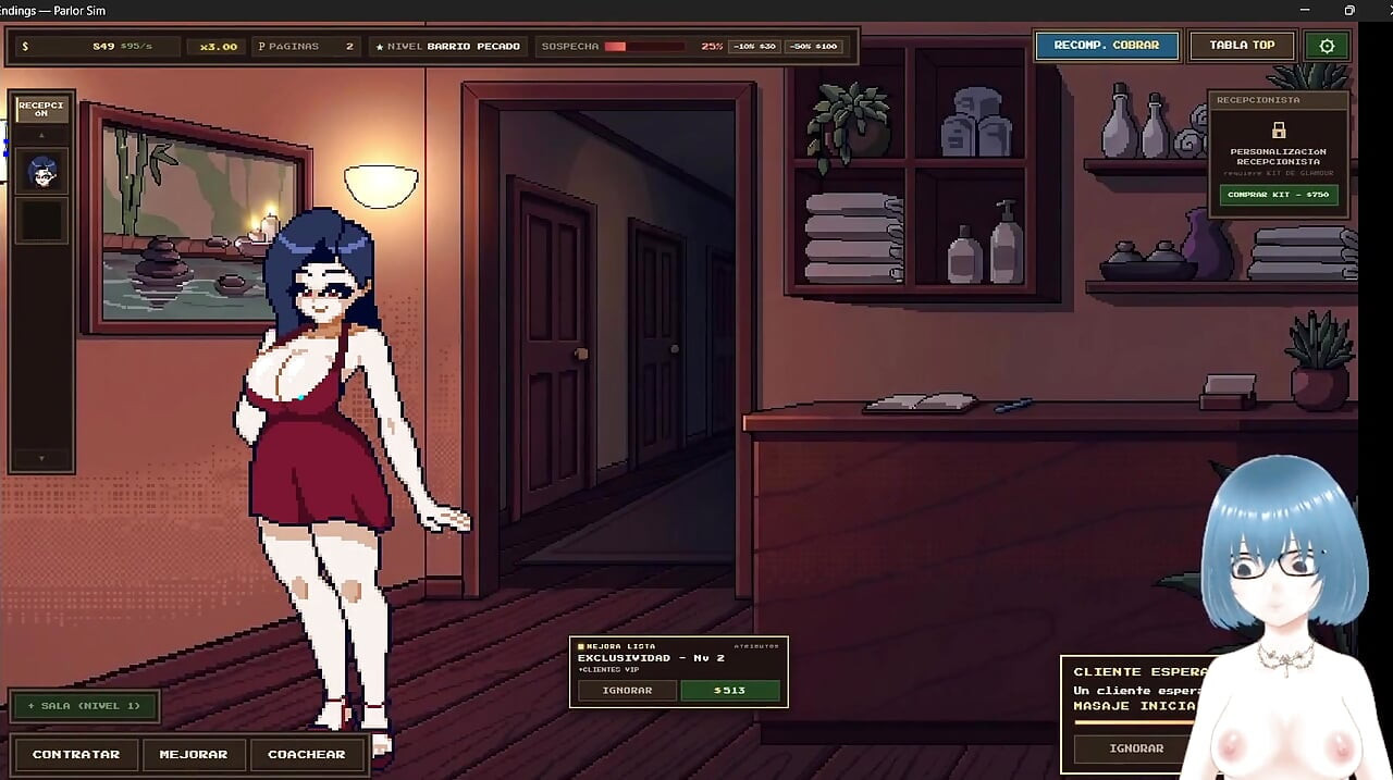 Happy Endings Demo Vtuber Gameplay 1