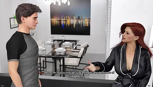 A Divorced Redhead MILF Uses a Slow Living Room Dance to Pull Him Into Private ANAL Sex