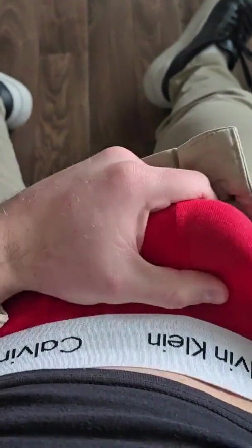 A voz alemã humilha você brutalmente. jaqueta de couro .. duro pau pingando Precum.. Red Calvin Klein Boxers | Clipe 1