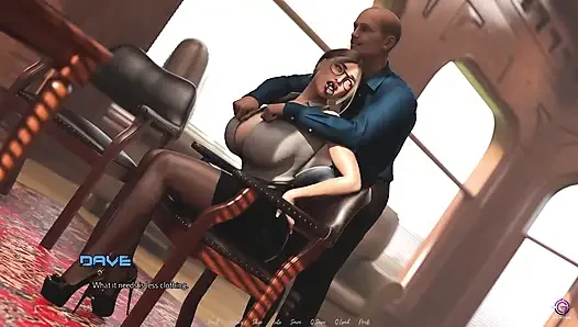 Bos sange ini suka ngentot sama sekretarisnya yang hot di kantor - kantor