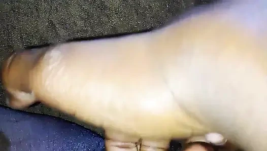 Trying to stretch my tight pussy