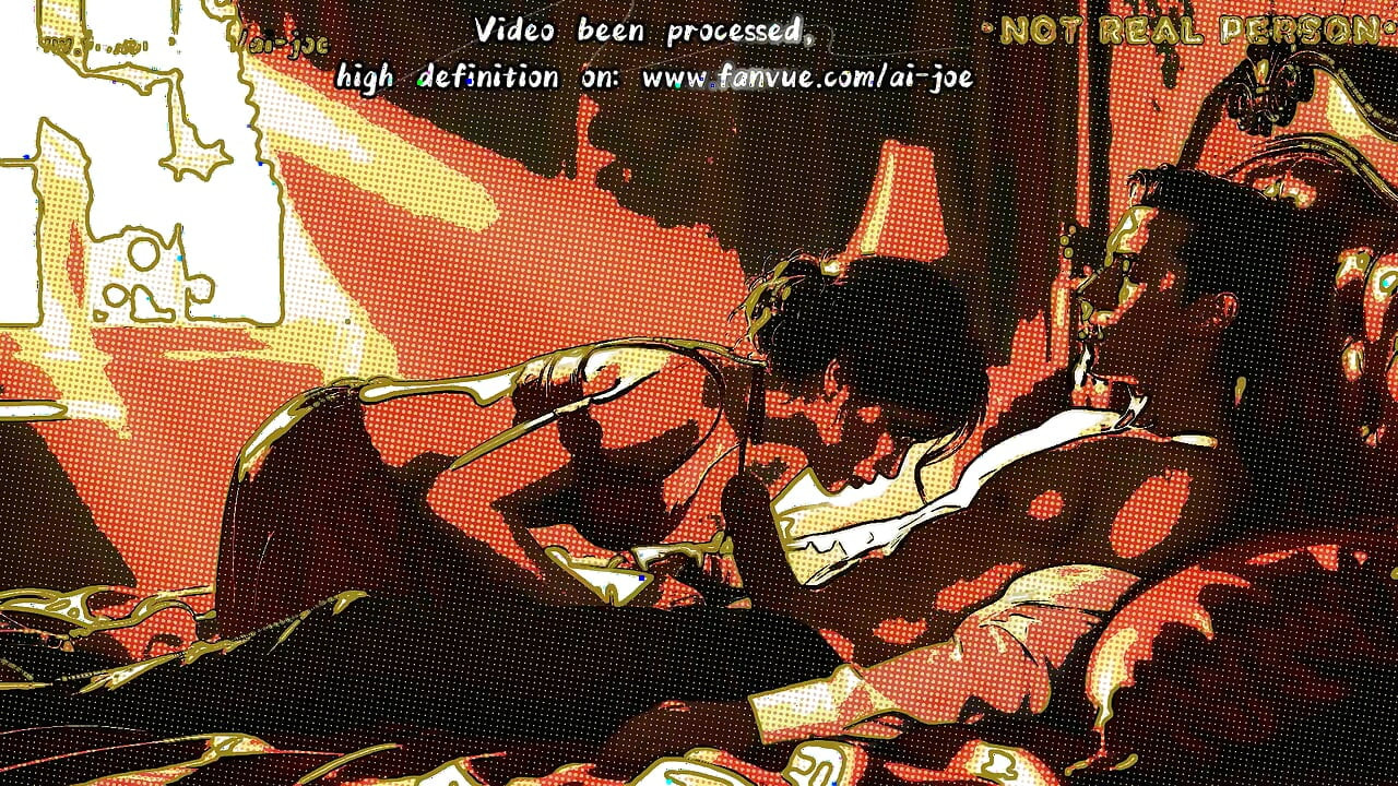 Uma linda senhora com grande charme! Animação da história! Gerado pela IA.