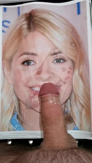 Holly Willoughby Cum Tribute 175