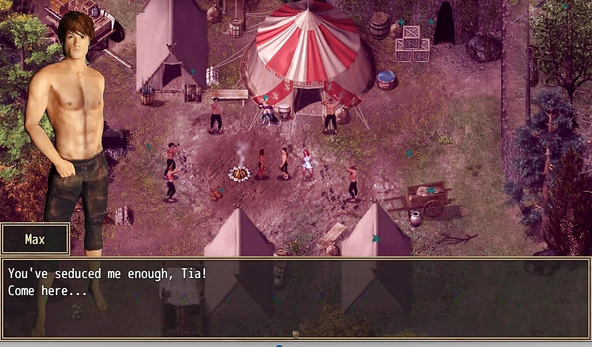 A struggle with sins - gameplay - roleplay - Tia -wife dance with stranger in party and gets fuck infront of stranger