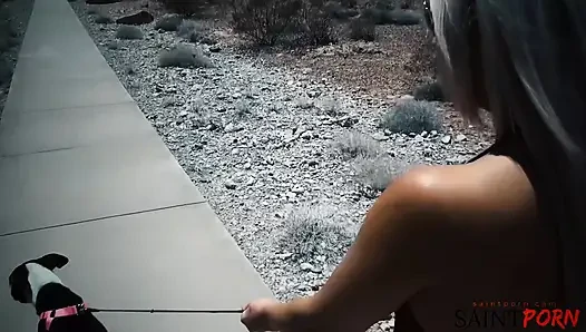 Tosh Locks Fucks the Cum Out of His Cock and He Cums on Her Tongue Piercing