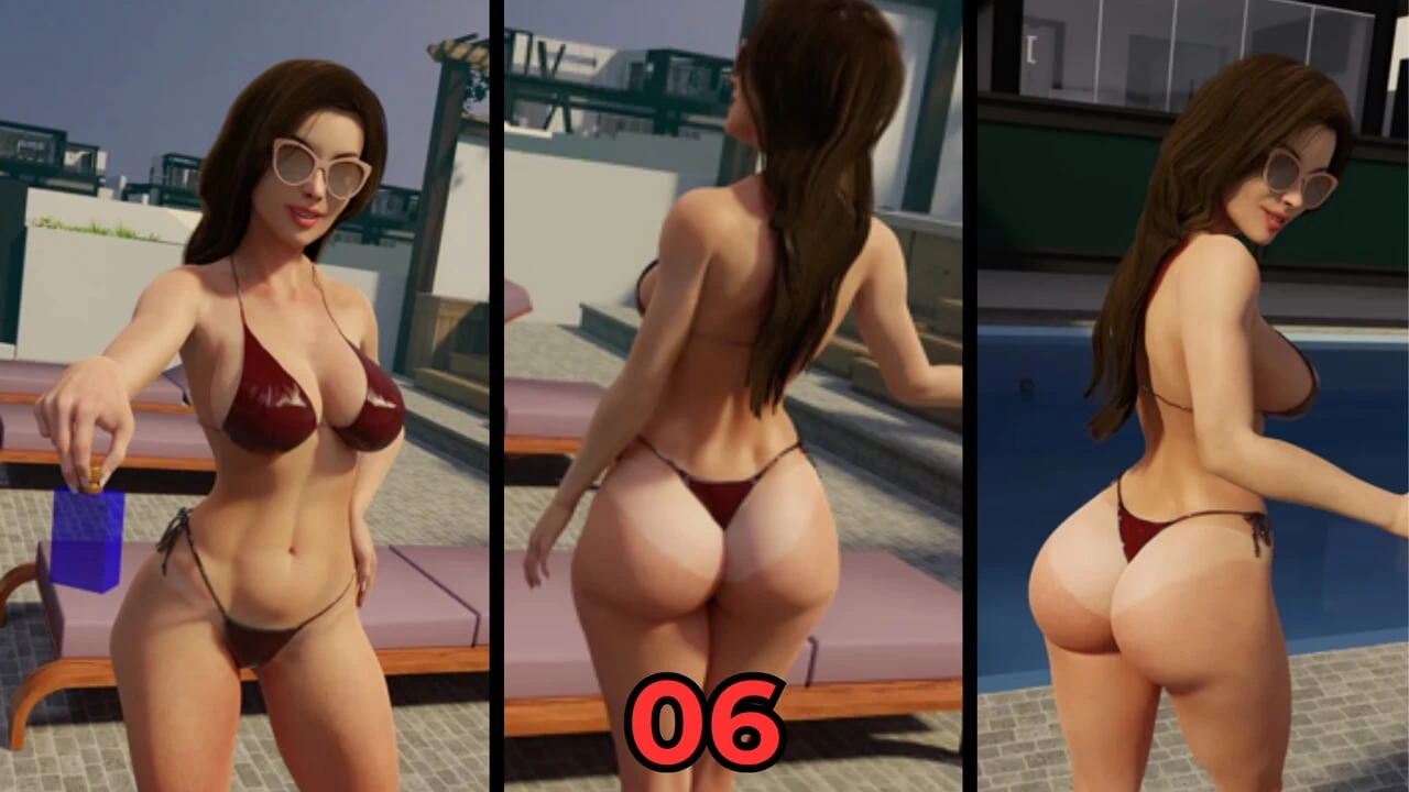 HOME LONGE #06 - Visual Novel Gameplay Adult