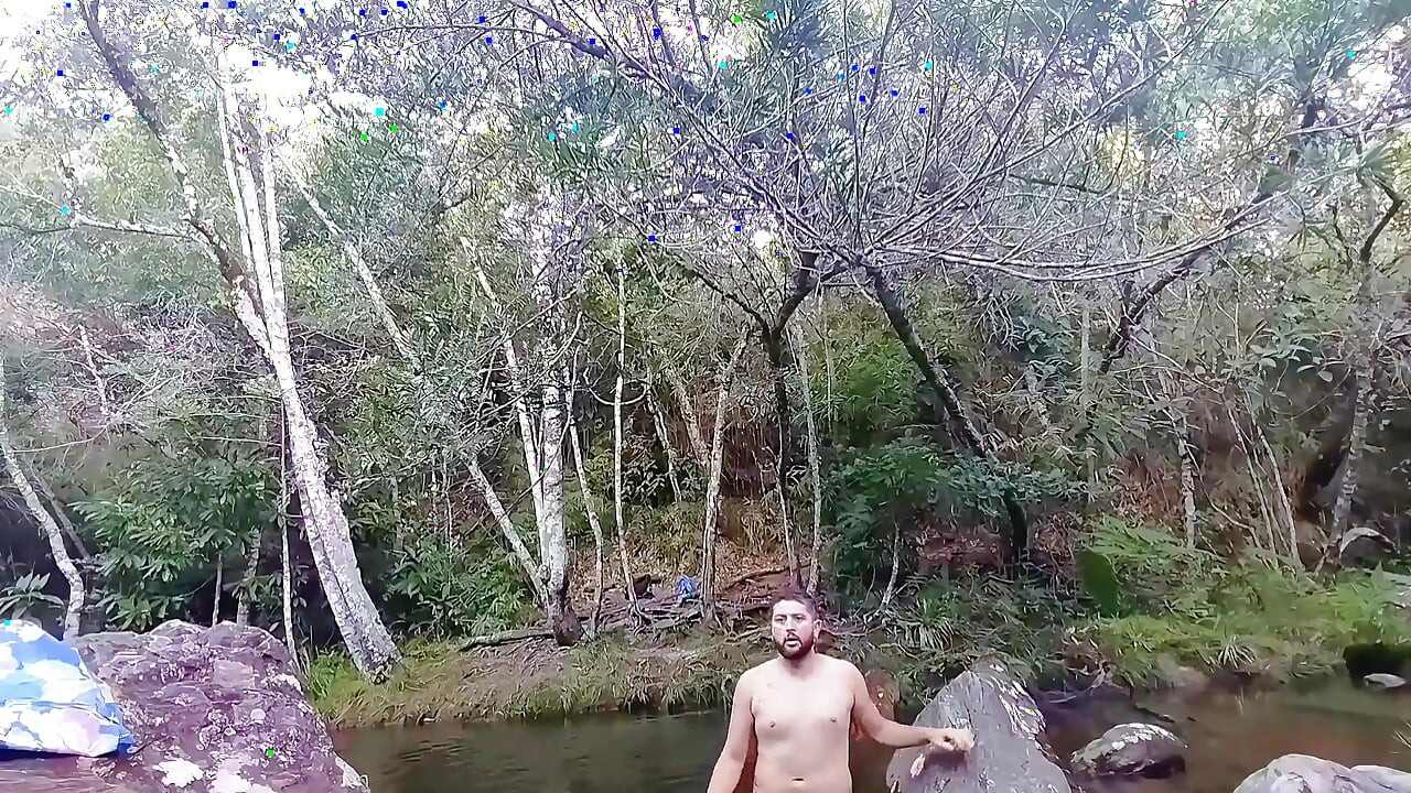 I Went to the Waterfall and Showed off Before Someone Came and Caught Me.
