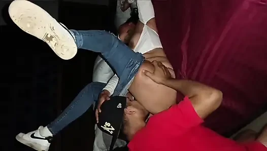 After-party Sex with a Rich Friend with Big Tits