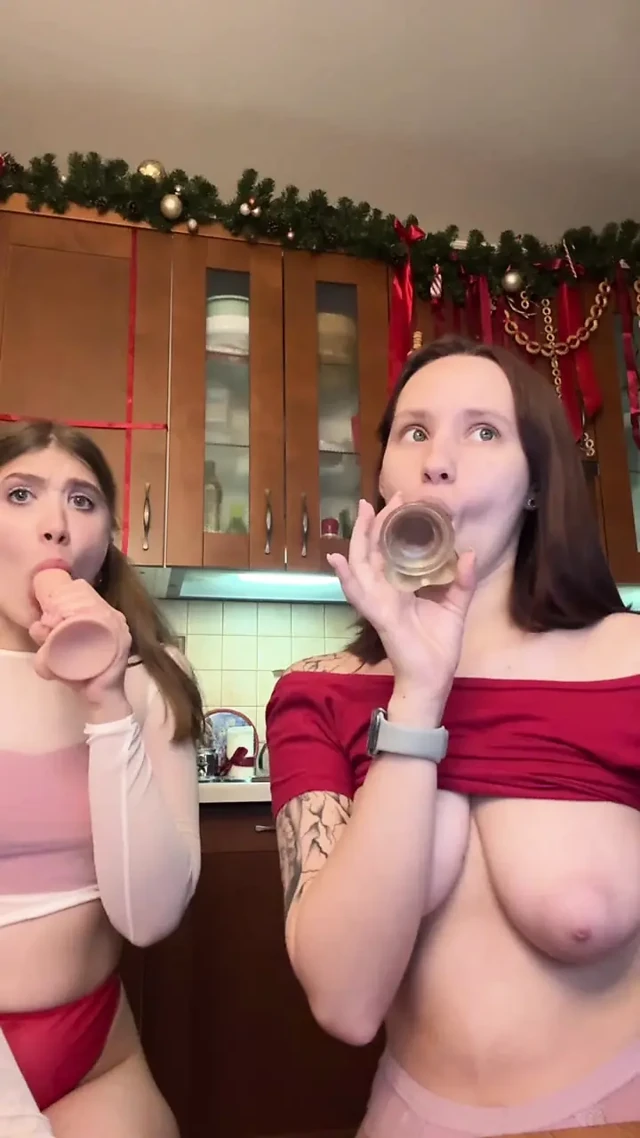 Here are all daddy's little bitches and sluts together, stepsisters