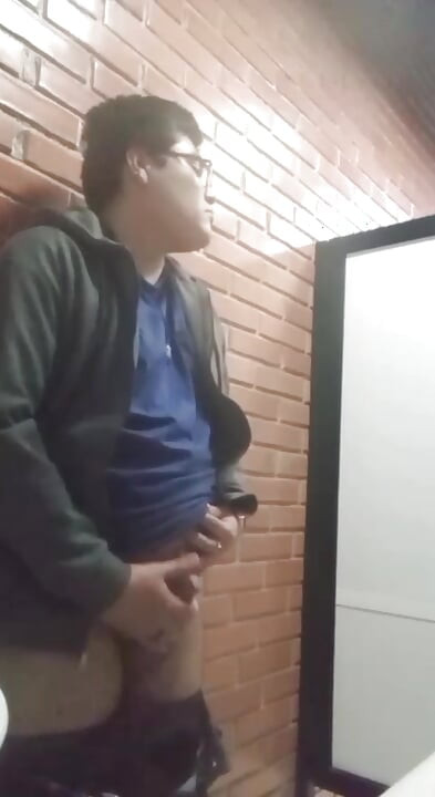 Nerdy student jerk