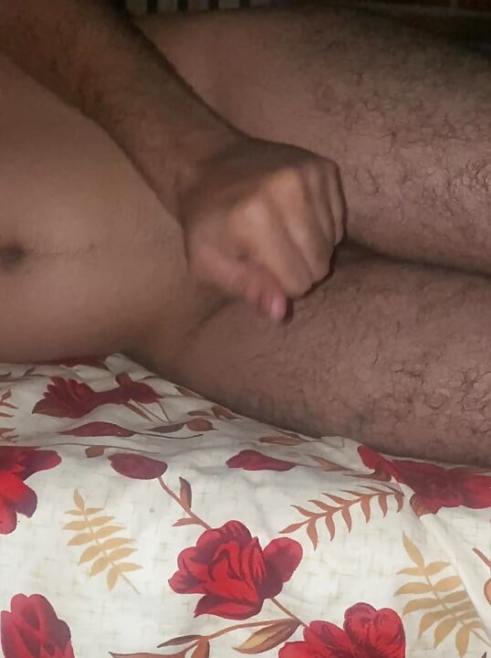 Massage dick hard enjoy guy