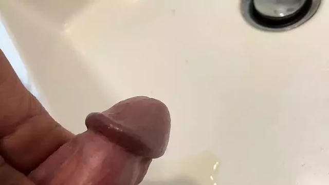 Peeing in the sink