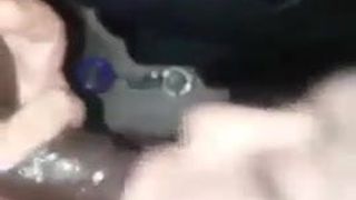 Sucking bbc in the car 