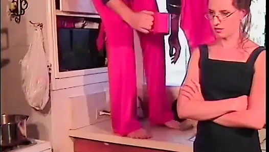 Having some fun while shooting porn