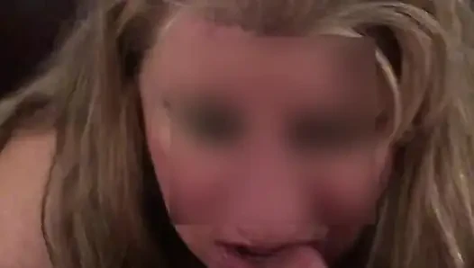 Wife riding dildo and handjob
