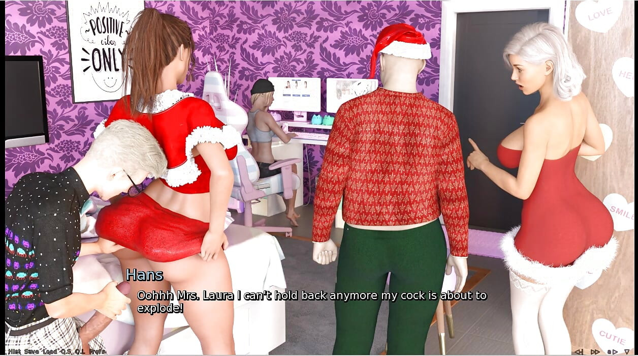 Laura Lustful Secret weihnachten 2023 cam-schlampe trickst paar in live-cam aus