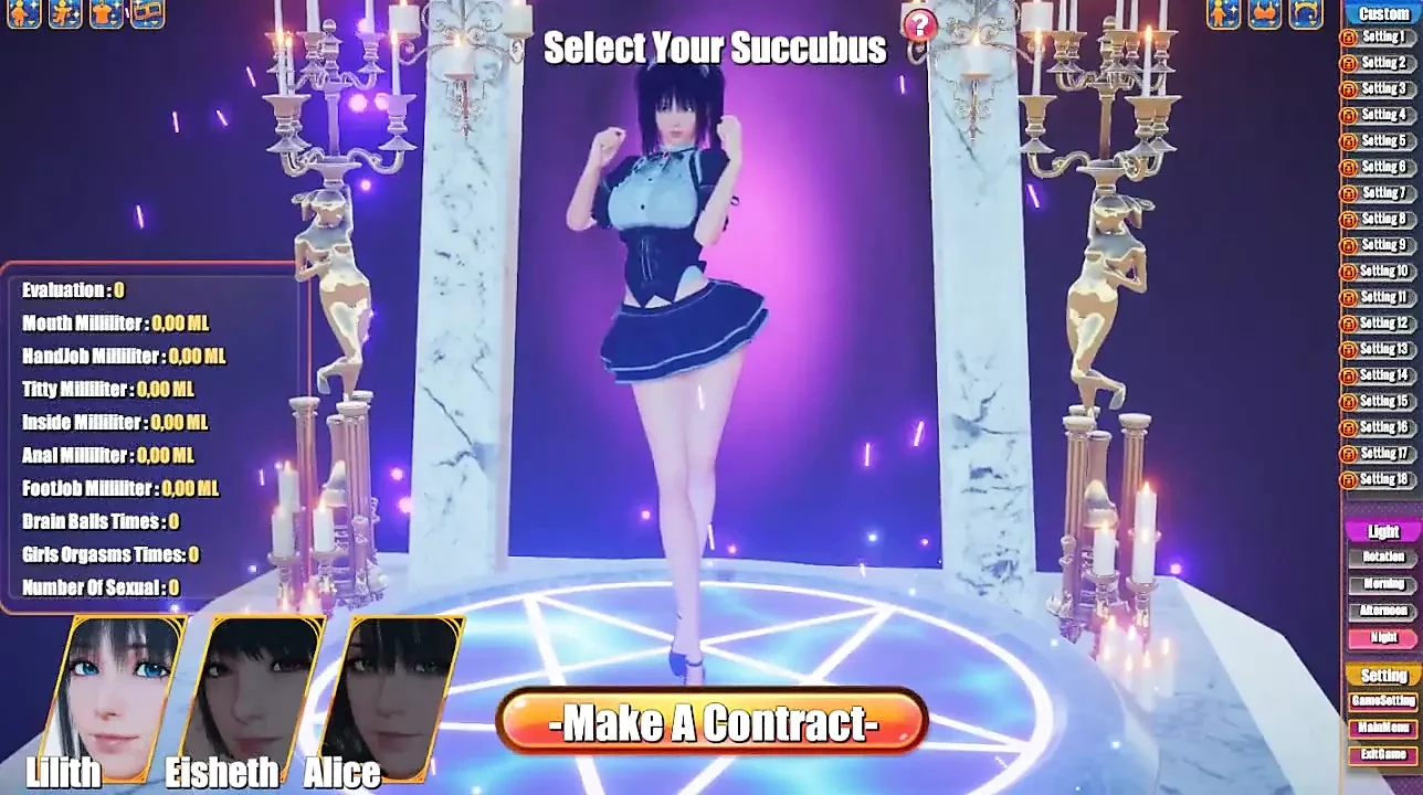 Succubus cafe - parte 5 - due ragazze calde per un cazzo di loveskysanhentai