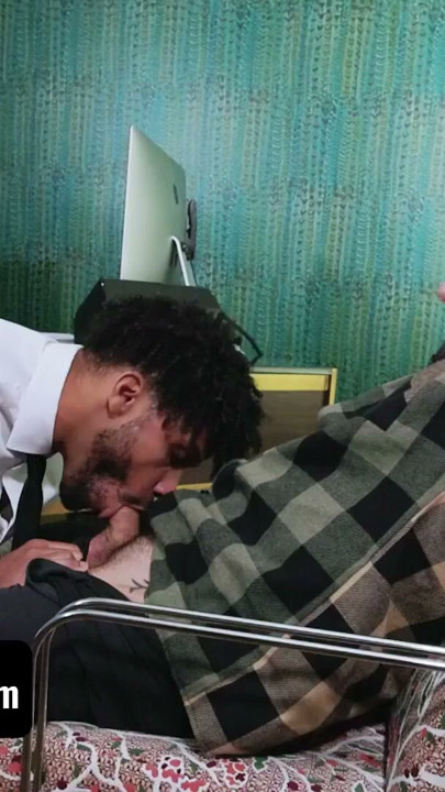 Hunk Patient Derek Allen Drills The Doctor's Tight Black Hole To Release The Pressure - Therapy Dick | Clip 2