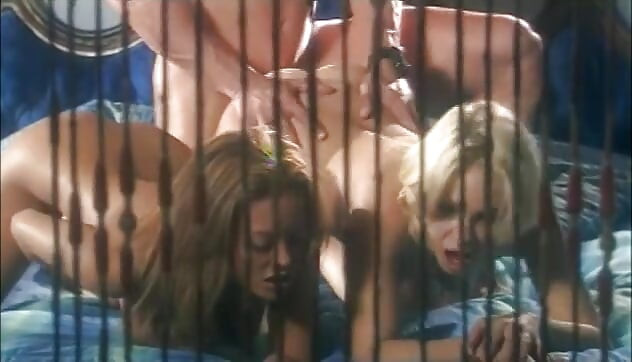 Two Beautiful Stunners Lick Each Others Beautiful Bodies and Jump on a Cock