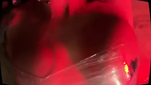 Shemlale Mistress Naomiperv Turns Plastic Wrap Into Sex