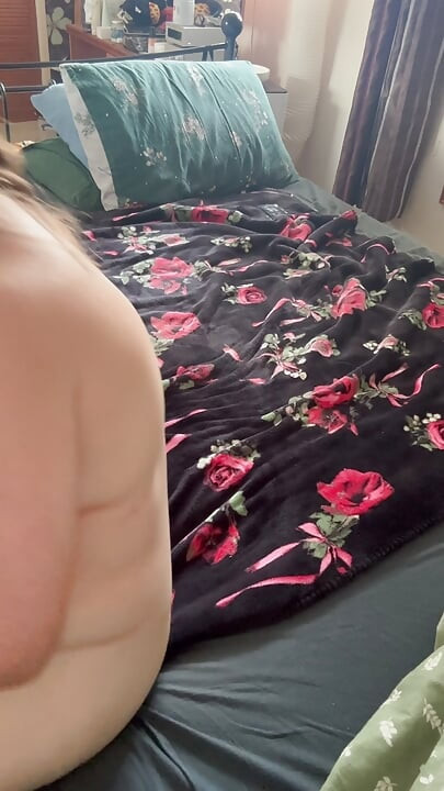 Birds Eye view of beautiful white woman with perfect pussy