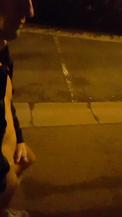 Exhibits at a rest area with ejaculation