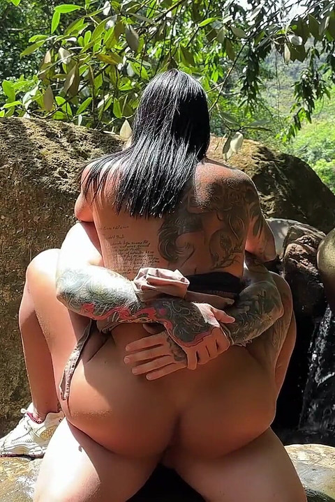 My Stepbrother Takes Me to the River and I Fuck Him in Public with My Big Ass - Sayafit