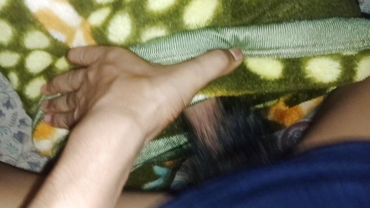 A boy fuck with the blanket