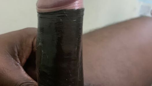 My dick oil massage with cum shoot 5