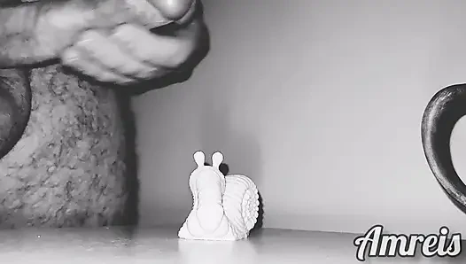 Figüre bir sürü sperm boşaldım.