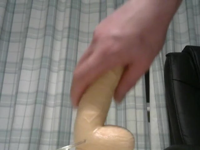 Just sizing up the new cock...